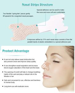 Breathe Right Nasal Strips Bulk Sport Black Nose Strip Anti ronquidos Ventilación Nariz Parche Respiración Nasal Strips - Product Image 4