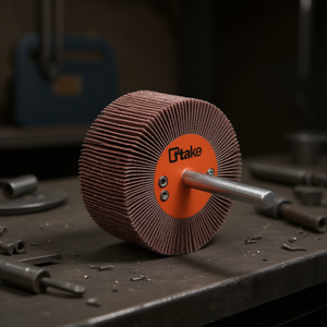 Disco Abrasivo de Tela Ttake, 40x30 mm, Eje de 6 mm, Grano 80, para Pulir Metal - Product Image 3