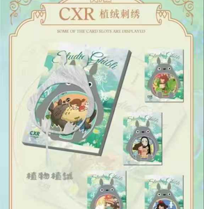 Studio Ghibli Collection Carte Anime World Miyazaki Hayao Carte à jouer commémorative Totoro Carte à collectionner Cadeau d'<span class=keywords><strong>anniversaire</strong></span> pour enfants - Product Image 4