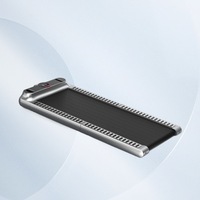 Tapis roulant électrique pliable direct d'usine exercice aérobie à domicile course tapis de marche plat avec écran LCD et Test de fréquence cardiaque