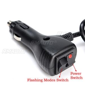 26.6" 38" LED Car Emergency <b>Amber</b> Double Side <b>Flashing</b> Strobe Lamp Work <b>Light</b> Bar 54 LED Vehicle Warning <b>Light</b> 7 Modes - Product Image 5