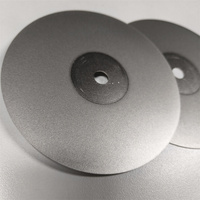 Disque de polissage diamanté de 6 pouces pour pierres précieuses, disque de meulage lapidaire 600 grains pour machine à facetter et machine lapidaire