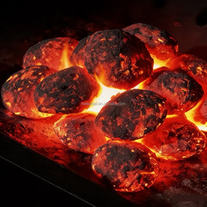 HELIOCOAL 4kg (3/4/5kg Personnalisable) Briquettes de <span class=keywords><strong>charbon</strong></span> de bambou 100% fabriquées à la machine Valeur calorifique 600C 7000kcal/kg ISO 9001 - Product Image 4
