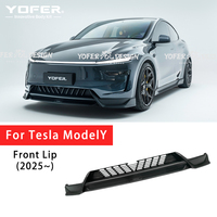 Pour Juniper 2025 plus récent Auto modifié pare-chocs avant séparateur de lèvre diffuseur Kit de carrosserie pare-chocs de voiture pour Tesla modèle Y Juniper