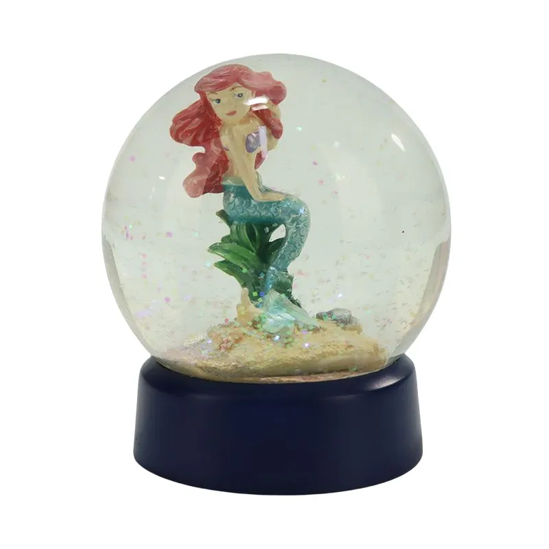 ESTATUILLA personalizada, suministros de globo de nieve de águila y Sirena, bola de vidrio, mini globo de agua, globo de nieve