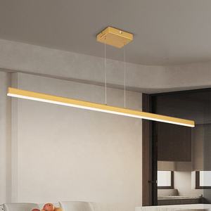 Luz colgante moderna para oficina comercial, luz colgante Led, candelabro lineal, lámpara colgante de oficina, Luz lineal para el hogar y el Hotel - Product Image 6