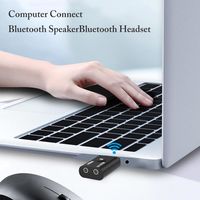 Mifa-haut-parleur bluetooth avec microphone intégré, transmetteur et récepteur, pour voiture, dents bleues, avec adaptateur sans fil, mains libres, appel téléphonique
