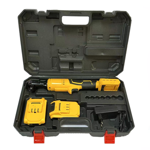 Llave de Impacto Inalámbrica Industrial de Alto Torque de 300N.m, 20V 21V, Sin Escobillas, Recargable, de Iones de Litio, 3/8\", Ángulo Recto, Metal+Plástico - Product Image 4