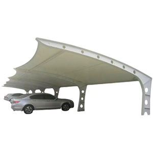 Tente de qualité à structure en membrane tendue rétractable et imperméable pour le stationnement de motos et les transports publics - Product Image 5