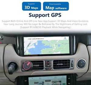 Autoradio Android 10.25 pouces pour Land Range Rover Vogue V8 2002-2012 écran tactile GPS Navigation Carplay lecteur vidéo multimédia - Product Image 3