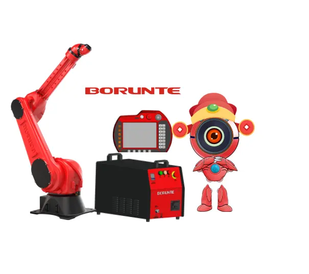 छह अक्ष स्वचालित छिड़काव रोबोट शाखा BRTIRSE2013A औद्योगिक रोबोट बोरुंटे रोबोट शाखा