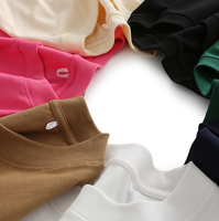 T-shirt en coton 100% uni surdimensionné pour hommes, vente en gros OEM/ODM, personnalisable, populaire, décontracté, avec logo ou impression graphique DTG