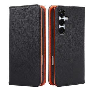 Étui de téléphone en cuir Offre Spéciale pour Samsung <span class=keywords><strong>Galaxy</strong></span> S25 Ultra S24 FE S23 Plus S22 S21 S20 portefeuille de béquille magnétique sacs de téléphone portable - Product Image 3