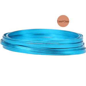 <span class=keywords><strong>Alambre</strong></span> artesanal <span class=keywords><strong>de</strong></span> <span class=keywords><strong>aluminio</strong></span> <span class=keywords><strong>plano</strong></span> <span class=keywords><strong>de</strong></span> color brillante <span class=keywords><strong>para</strong></span> hacer joyas y artesanías <span class=keywords><strong>de</strong></span> regalo <span class=keywords><strong>de</strong></span> decoración hechas a mano - Product Image 5