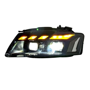 Faros delanteros de proyección de alta luminosidad con aspecto RS5, luces LED dinámicas DRL, piezas de mejora exterior para Audi A5 2008 a <span class=keywords><strong>2011</strong></span> - Product Image 1