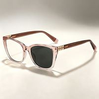 Lunettes photochromiques anti-lumière bleue TR90 pour femmes, monture optique tendance, protection UV, lunettes d'ordinateur
