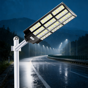 Lámpara Solar para Calle Súper Brillante, Grande, Todo en Uno, IP65, Integrada, Resistente al Agua, para Carreteras, Jardines y Calles - Product Image 1