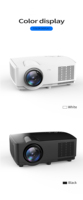 Projecteur professionnel pour salle de classe, cinéma à domicile, 1080p, support intelligent, 4K