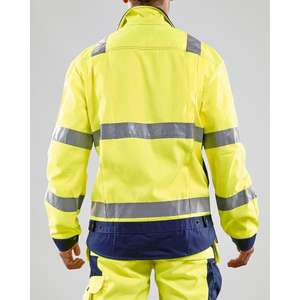 BLAKLADER - 4023180433896XL Chaqueta Hi-Vis Amarillo/Azul marino-EAN 7330509531341 ROPA DE TRABAJO DE LA HI-VIS - Product Image 4