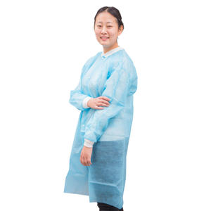 Robe chirurgicale d'isolement jetable non tissée imperméable respirante pour médecin/chirurgien/patient/visiteur/hôpital - Product Image 2