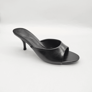 Sandales à talons hauts élégantes et confortables pour femmes, respirantes, couleur unie classique, à enfiler, pour le printemps, l'été, l'automne, chaussures <span class=keywords><strong>de</strong></span> mariage - Product Image 6