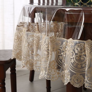 Dailu - <span class=keywords><strong>Mantel</strong></span> <span class=keywords><strong>de</strong></span> PVC Transparente Personalizable al por Mayor, con Diseño Floral, Impermeable, Resistente al Aceite, Lavable, para Fiestas, Hogar, Cafetería - Product Image 3