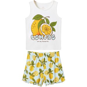Conjunto de Pijamas para Niños BambooBud, Pantalones Cortos sin Mangas, Ropa de Dormir de Verano, Suave y Bonita, Unisex, Viscosa de Bambú - Product Image 1