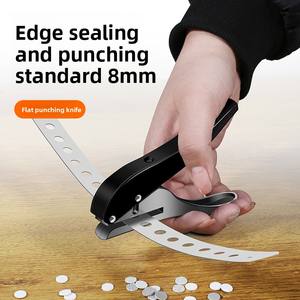 Herramienta de ojo de acero, perforadora de límite de artefacto, herramienta de ojo sin clavos para cortar métricas para carpintería, perforadora de corte de madera para ecológico - Product Image 3