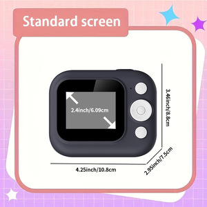 กล้องถ่ายรูปเด็กพร้อมเครื่องพิมพ์ฉลากไร้สาย กล้องพกพา ใช้งานร่วมกับ iPhone และ Android สำหรับโรงเรียนและบ้าน - Product Image 4