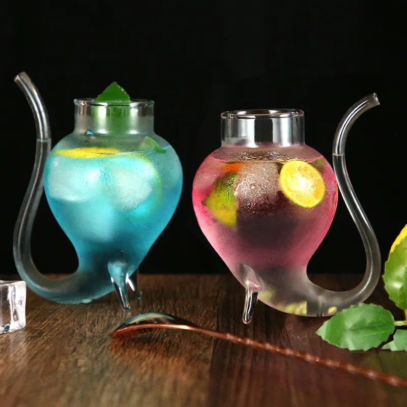 6.8oz 200ml borosilicate प्यारा अद्वितीय शराब चश्मा कॉकटेल चश्मा रचनात्मक ग्लास कप कॉकटेल ग्लास शराब का रस ग्लास