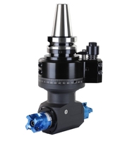 Centre d'usinage CNC universel à double tête angulaire, sortie bidirectionnelle, fraisage latéral BT30-ER25-150, fraisage à angle droit 4500 tr/min CW-CW