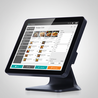 Système de point de vente tout-en-un avec écran tactile capacitif de 15 pouces de la célèbre marque Pos Factory pour les restaurants