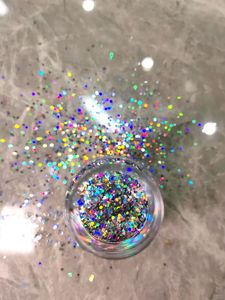Polvo de Purpurina de Poliéster Certificado de Baja Granulación y Extra Fino para Maquillaje Cosmético Profesional, Base de Gel UV y Manualidades con Resina - Product Image 3