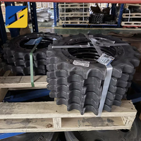 Pièces de machines de construction OEM haute résistance : Tendeur de chenille, Roue de renvoi, Pignon de chaîne de chenille pour Excavatrice XE215 XE490