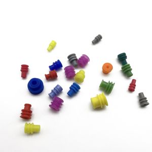 Tùy chỉnh EPDM SBR NBR cao su Cáp grommets tự động dây Gasket con dấu Silicone cao su máy giặt grommets cắm chủ phẳng con dấu - Product Image 4