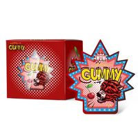 Personnalisé avec boîte en papier Bonbons Odeur Preuve Enfant holographique de forme spéciale 3.5g boîte en papier de céréales 8e 3.5 sacs en mylar découpés à l'emporte-pièce