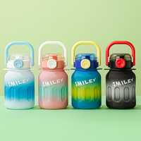 Bouteille d'eau pour enfants, bouteille thermique anti-fuite avec couvercle pour le sport, la gym, le camping, sans BPA
