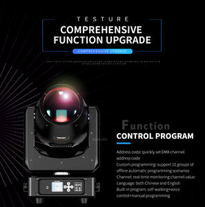 बल्ब सुपर बीम 230w 7r उज्ज्वल बीम और dj प्रदर्शन चरण विवाह नाइट क्लब थिएटर के लिए मजबूत प्रवेश क्षमता - Product Image 2