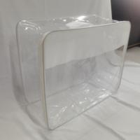 Sacs de stockage d'emballage en plastique PVC transparent recyclables écologiques pour couverture drap de lit