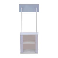 Stand d'exposition Essential Easy Assembly Promotion Compteur Usine Prix promotionnel Ventes Impression personnalisée PP Table