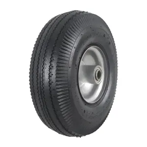 Hot -selling 4.10/3.50-4 wheelbarrow wheel professional manufacture high performance roller