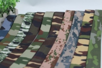 Ceintures tactiques de couleur de camouflage de stock d'usine haute résistance recyclable 3.8cm/1.5 pouces de largeur utilisation tactique pour la chasse
