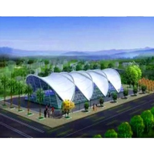 Carpa para Cancha de Tenis Resistente a la Intemperie, Estructura Tensada, Techo Deportivo, Planta de Fabricación, Carpa para Pista de Pádel, Carpa para Cancha de Baloncesto - Product Image 2