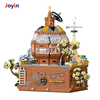 Steampunk Magic Shop 1842 PCS Blocs Jouet de Construction avec Lumières pour Enfants Fantasy Fantasy