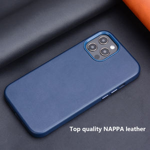 Impression de LOGO haut de gamme pour iphone 12 Pro Max étui de téléphone étui de téléphone portable en cuir pleine fleur - Product Image 6