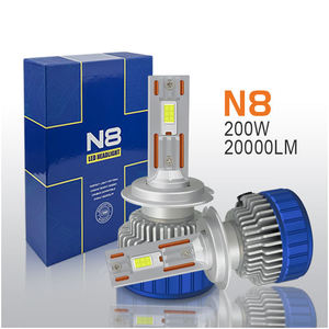 Car Led Head Light Bulbs N8 H1 H4 Led H7 H11 9005 12v 6000k Led Head <b>Lamp</b> With Canbus 9004 9007 H13 - Product Image 2