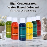 TIMESRUI 55ml Colorant à base d'eau hautement concentré Pigment JES Colorant pour la fabrication de plâtre et de ciment