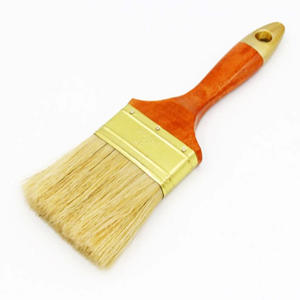 Pincel de pintura al óleo profesional, mango de plástico de espuma sintética, virola Natural, buen <span class=keywords><strong>precio</strong></span>, pulido de pinceles - Product Image 4