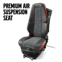 Sièges de camion pour passagers de style aviation, confortables et universels, siège de conducteur de camion en cuir avec suspension pneumatique