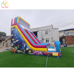 Scivolo gonfiabile gonfiabile gonfiabile del PVC dello scivolo rimbalzante dei <span class=keywords><strong>bambini</strong></span> del mondo del <span class=keywords><strong>mare</strong></span> alto scivolo commerciale per affitto - Product Image 2